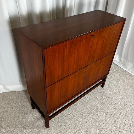 Raro Scrittoio Scandinavo Anni '60, Stile Marian Grabinski per IKEA – Credenze alte, Wood (photo 24 of 24)