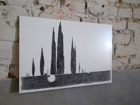 François Trocquet, Composizione, 2010, Serigrafia – Stampe artistiche (photo 2 of 4)