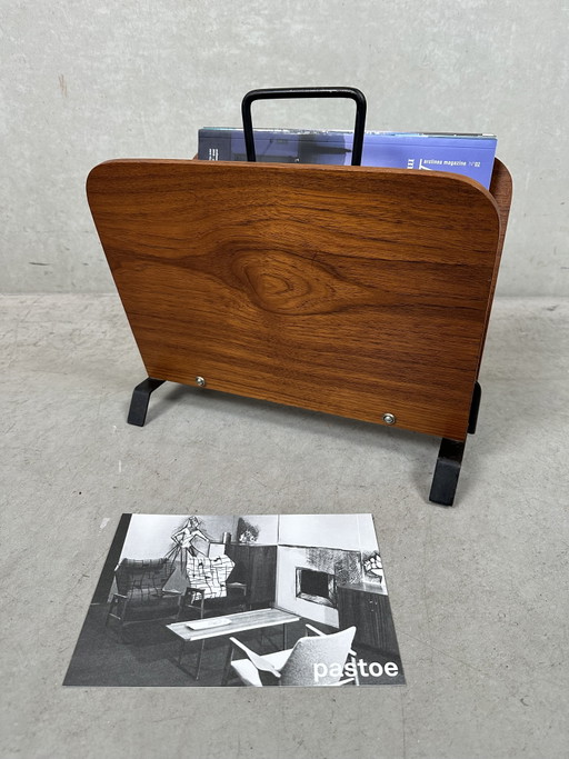 Vintage rosewood magazine rack - Cees Braakman