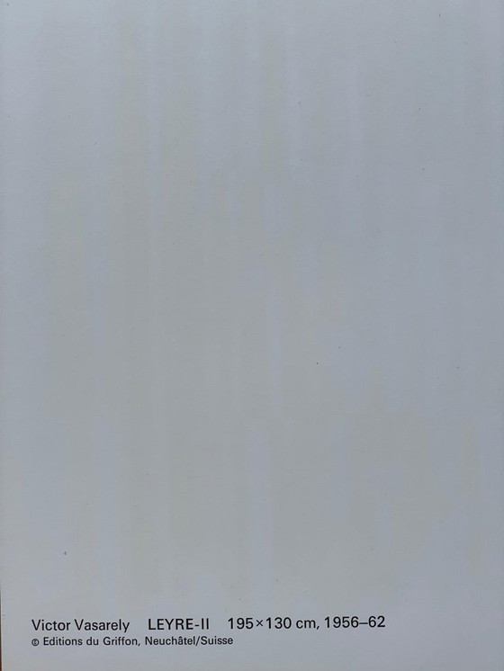 Image 1 of Victor Vasarely - Op Art Print "Leyre-II" (1973) - Editions du Griffon