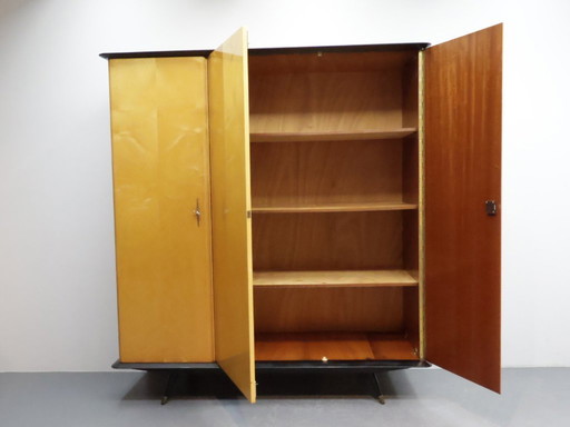 Vintage wardrobe | 3 doors | Slanted legs