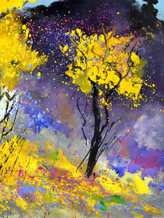 Image 1 of Two yellow trees