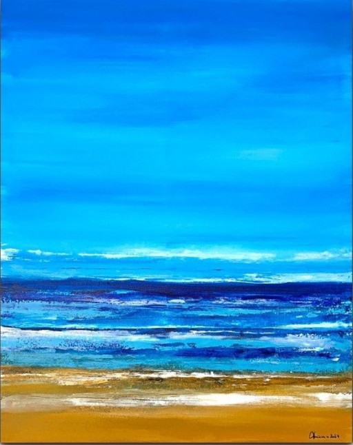 Florian MAIORESCU - The Beach XL - Artist canvas