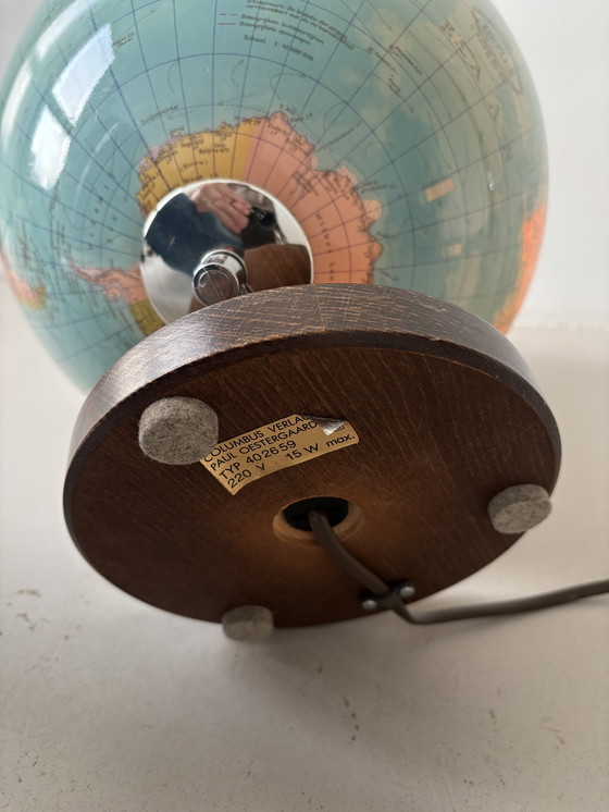 Image 1 of Columbus Verlag Paul Oestergaard 1980 globe terrestre 