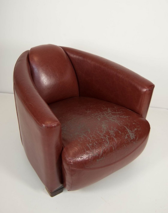 Image 1 of Art Deco Aviator Club Stoel, jaren 2000