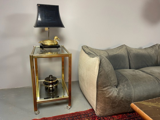Esclusivo Set Soggiorno Designer Vintage, Mario Bellini & Viola d’Amore, B&B Italia, Divani 2 posti, Cromo (foto 8 di 15)