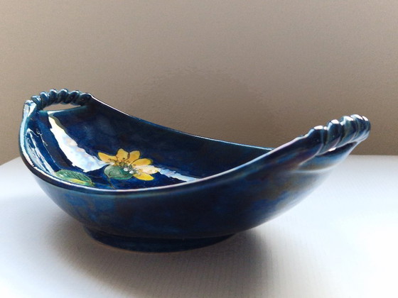 Image 1 of Ciotola-Plateau-maiolica.Hindelanger Keramik.60'Germania.