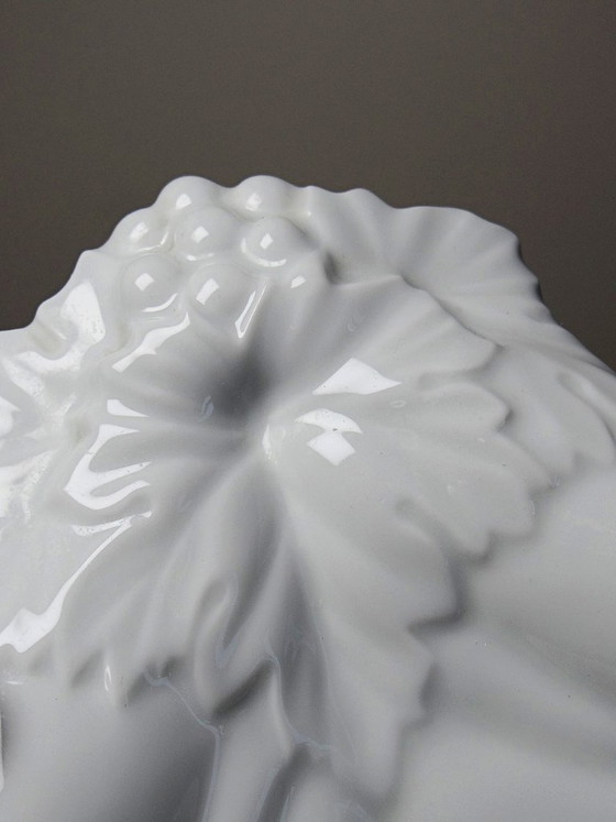 Image 1 of Georges Sand hand-held valet tray after Cocteau, GDA Limoges, unsigned