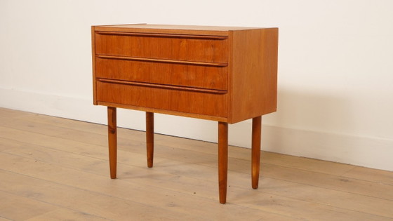 Image 1 of Commode vintage | 3 tiroirs | Table de chevet