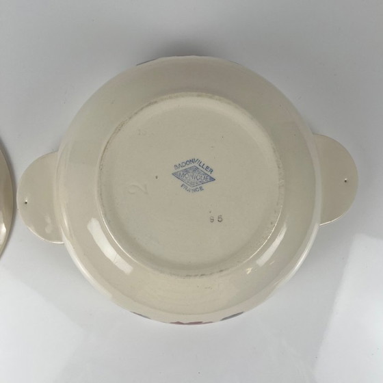 Image 1 of Badonviller tureen, "Monique" model, 20th century.