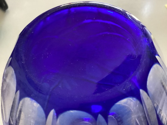 Art Deco Cobalt Glass Vase (photo 4 of 7)
