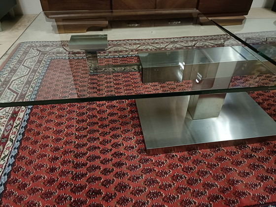 Image 1 of Table basse extensible en verre