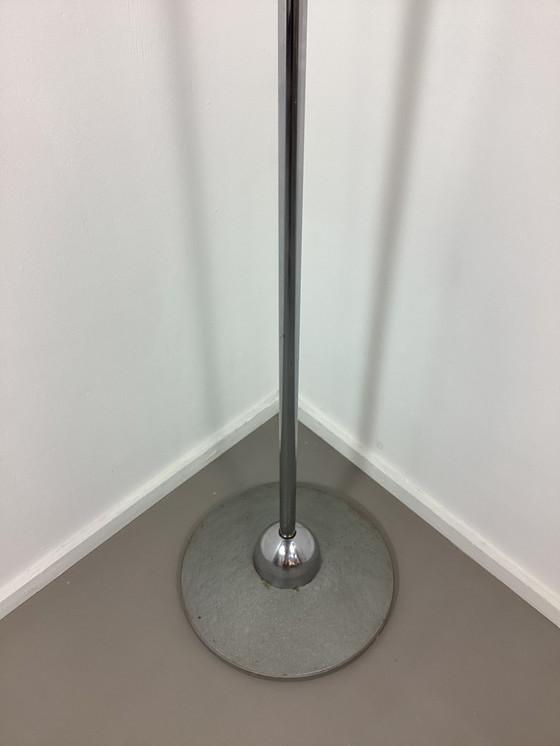 Image 1 of Vintage Fifties Chrome Coat Rack Modernist Industrial