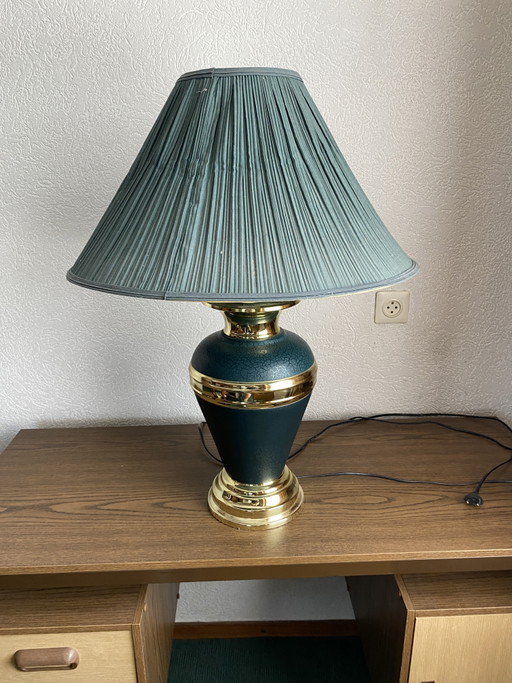 Vintage green lamp