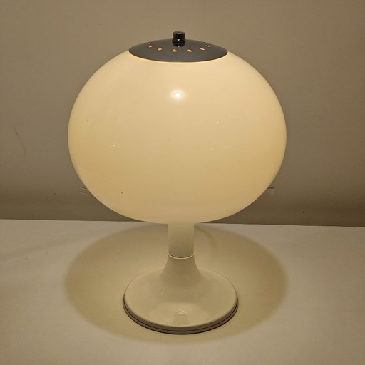 Lampe de table vintage Herda en forme de champignon