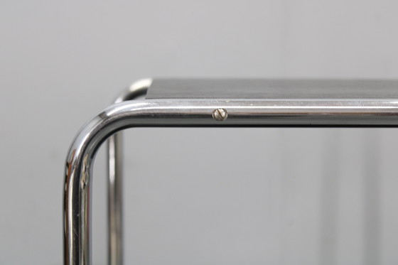 Image 1 of 1930s Marcel Breuer Bauhaus Tubular Console Table , Model B12, Czechoslovakia