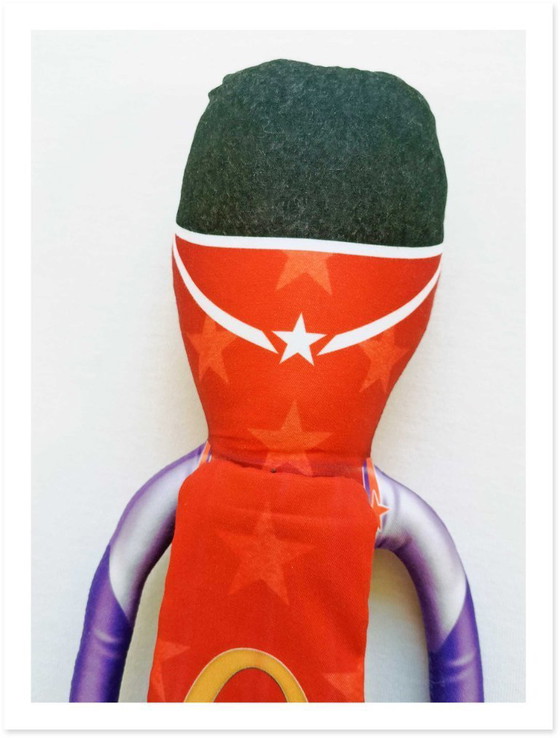 Image 1 of Super Obama-cadeau | Superheld Obama-kunstpop | Popart Barack Obama-decoratie | Stripboek-verzamelobject