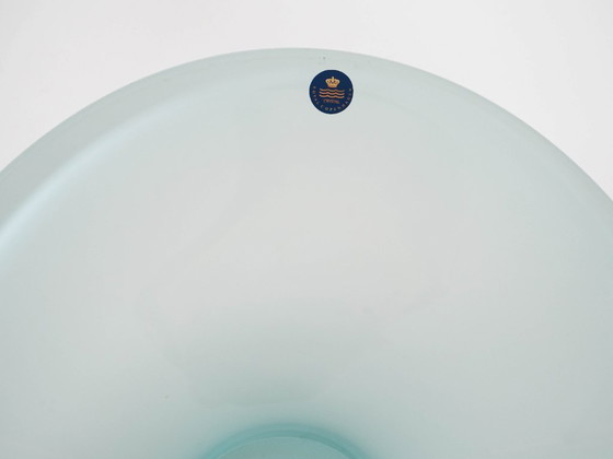 Image 1 of Plato de cristal, diseño danés, década de 1960, fabricado por Royal Copenhagen