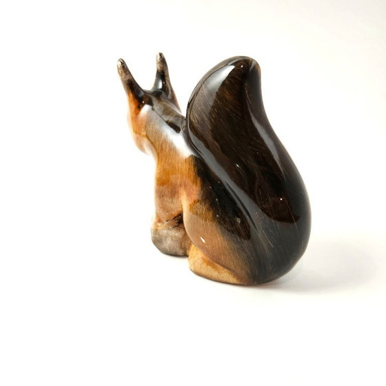 Image 1 of Vintage Hungarian Keramik Squirrel Figurine from the 1970s