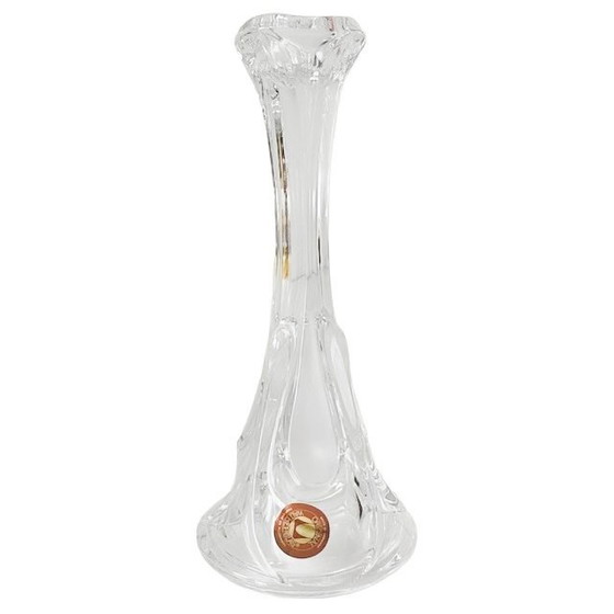 Image 1 of Candeliere in cristallo organico Walther Glas vintage di metà secolo, anni '70