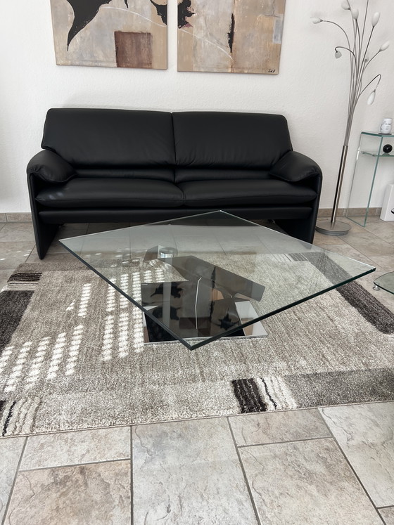 Image 1 of Bacher Tables Coffee Table “Santiago” - High Gloss

Black / Glass Design Thomas Althaus

