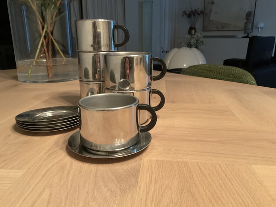 Casalinghi Tazas Jumbo para Capuchino 6 x – Vajillas, Metal, Plastic (photo 5 of 5)