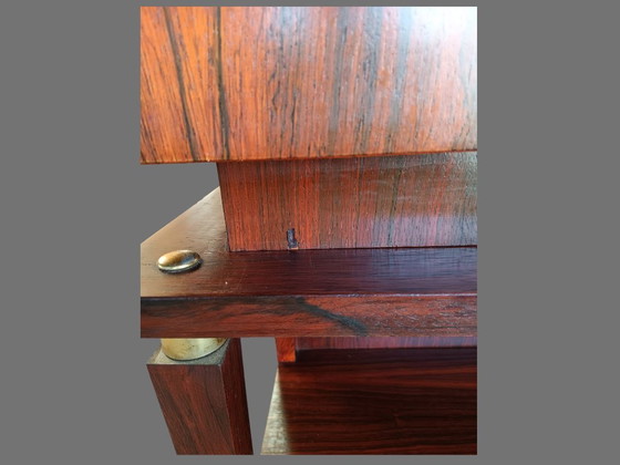 Meuble bar en palissandre Mid-Century – Années 1960 – Wood (photo 9 of 10)