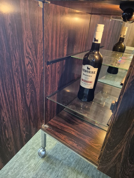 Image 1 of Vintage bar with refrigerator 1960s/70s