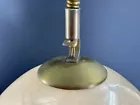50s Bauhaus lamp hanging lamp glass and metal