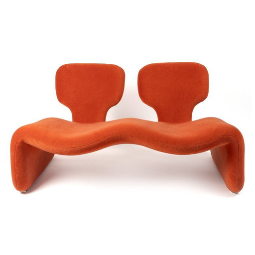 Banco de dos plazas « Djinn » de Olivier Mourgue para Airborne, 1965