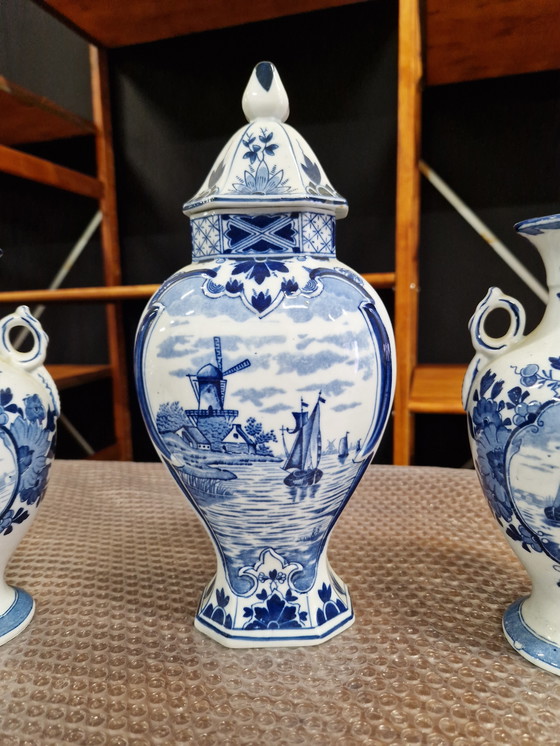 Image 1 of Mooie set Delfts blauw
