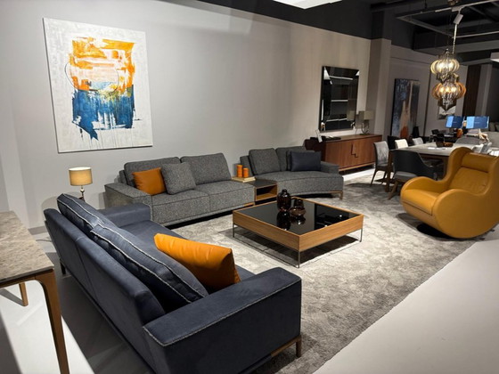 LAZZONI Gola Sofa Set with Moon Corner Element – Corner sofas, Metal, Textile (photo 5 of 5)