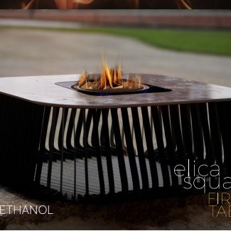 Mantiro Elica cuadrado con quemador de etanol