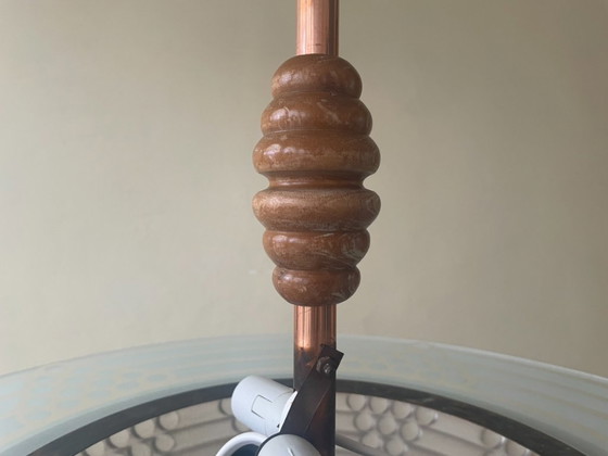 Image 1 of Hanging lamp Sliding lamp Ceiling lamp art deco 1930 Grapes French