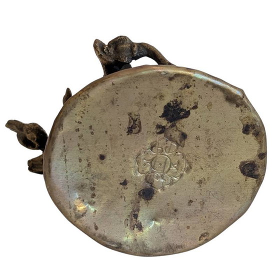 Ushnishavijaya – Boeddhistisch bronzen beeld lot 144 – Beeldhouwkunst (photo 8 of 8)