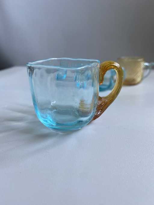 4 verres à liqueur Georges Sand de Portieux