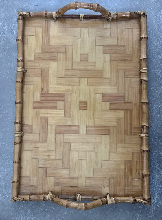 Image 1 of Vintage | vassoio di bambù
