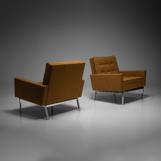 Sessel Modell 65A (für Rolex) von Florence Knoll für Knoll, USA, 1960er Jahre, 2er-Set – Wool, Vintage (photo 3 of 14)