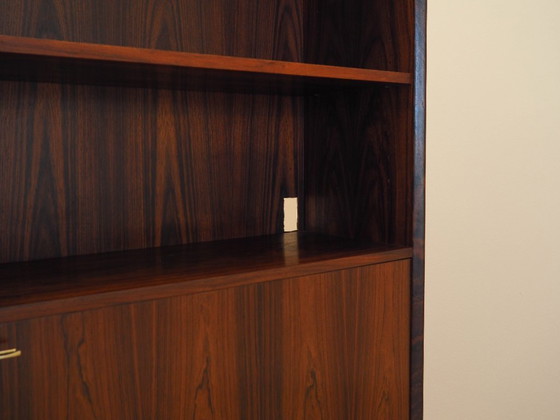 Image 1 of Bücherregal aus Palisanderholz, dänisches Design, 1970er Jahre, hergestellt von Hundevad