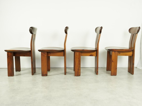 Image 1 of 4x vintage eetkamerstoelen