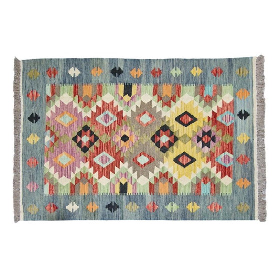 Kilim afgano Maimana – Lana hilada y tejida a mano – 185 x 125 cm – Alfombras, Wool (photo 4 of 5)