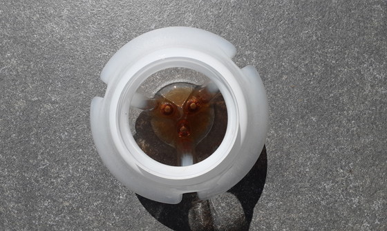 Image 1 of Mezzaga Murano hanglamp , 1970 , Carlo Nazon ontwerp , Italië