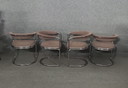 4 CHAISES MID Century MODERN DESIGN CHAISE DE CUISINE DANISH 60s VINTAGE RETRO 60s ARMCHAIR