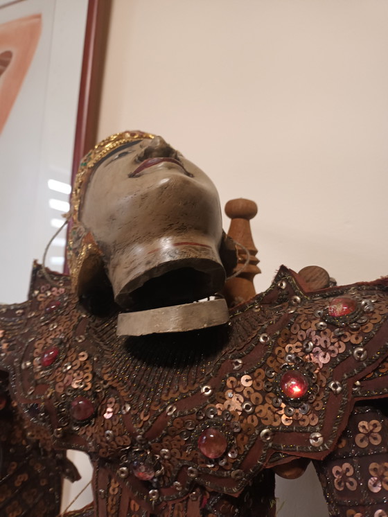 Image 1 of Alte burmesische Fadenpuppe