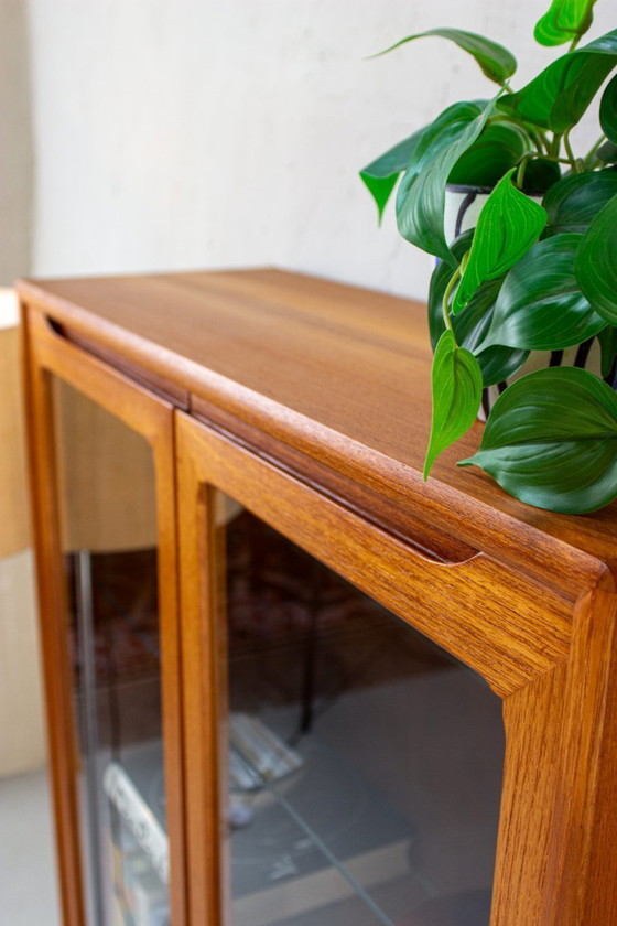 Image 1 of Vetrina vintage in teak, credenza, cassettiera, design danese