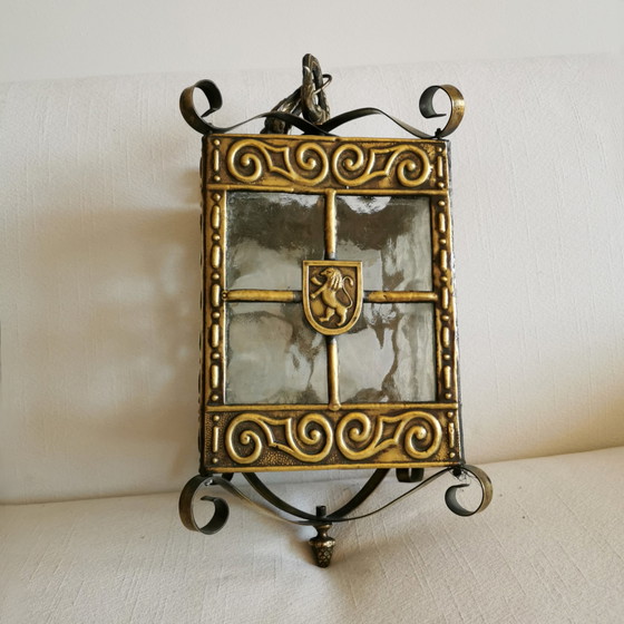 Image 1 of Brass Lantern - 19th Century