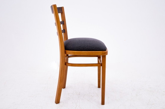 Image 1 of Ensemble coiffeuse + chaise Art déco, Pologne, Art déco, vers 1940.