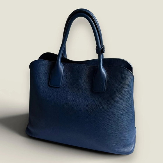 Prada Saffiano Leather Open Promenade Satchel – Borse a spalla (photo 9 of 23)