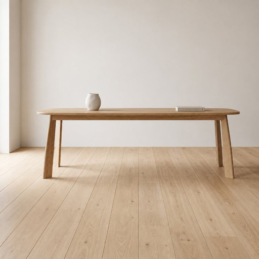 Solid Oak Table – Sylvain Willenz – 240 Cm I