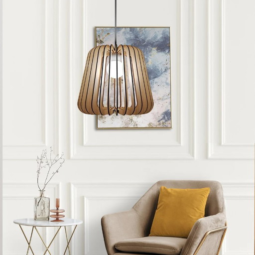 Laser cut decorative pendant lamps bundle svg template Glowforge wooden lampshade set dxf cnc pattern vector lamp chandelier Cri